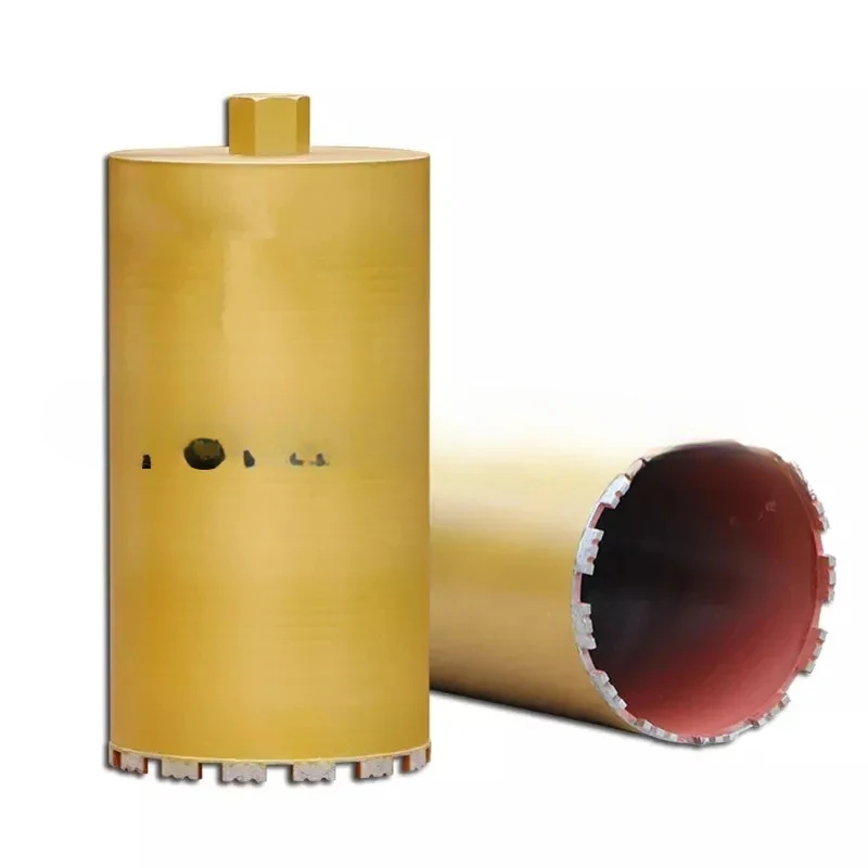 

1pcsDiamond Core Drill Bit370mm Length Reinforced Concrete Marble Air Conditioning Drilling M22Interface Crown style Cutter Head