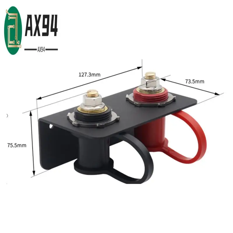 

AX94-250A 48V Battery Jumper Post Panel External Battery Jumper Blocks For ATV UTV RV Truck Battery Charging Post Kit