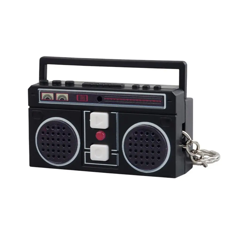 Creative Macaron Recorder Keychain Retro Plastic Recorder Pendant Mini Exquisite Music Recorder Valentine's Day