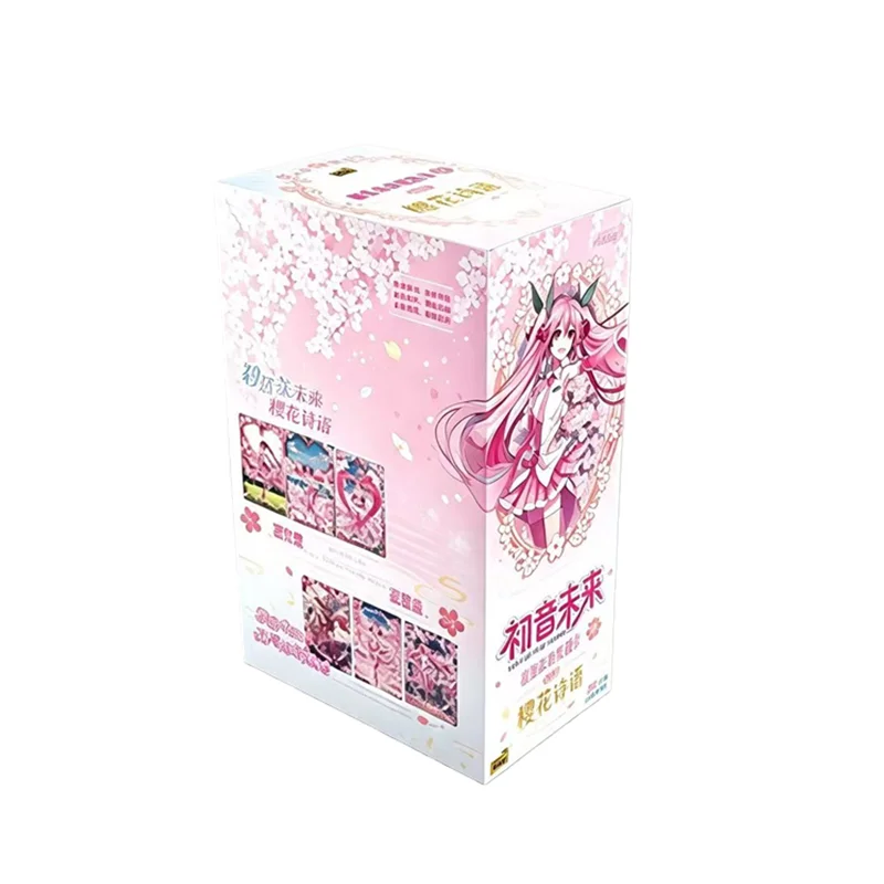 100% Genuine KAYOU Hatsune Miku Wave 5 First Encounter Pack Collectible Trading Card Anime Character For Children Gift Toys