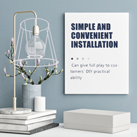 Iron Shade Ring Fitter Metal Frame For Table Lamp Desk Light Chandelier Wire Lamp Cover Diy Lighting Accessory Holder