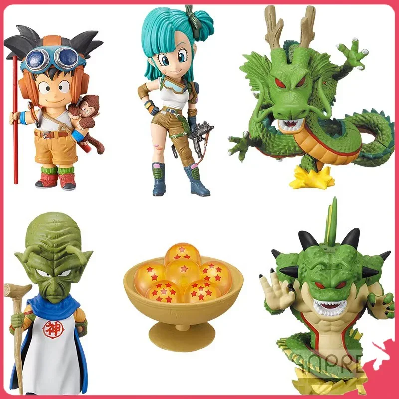 Glasses Factory Wcf Dragon Ball Treasure Gathering 02 Sun Wukong Bulma Earth Dragon Namiq Star God Dragon Anime Collection Model