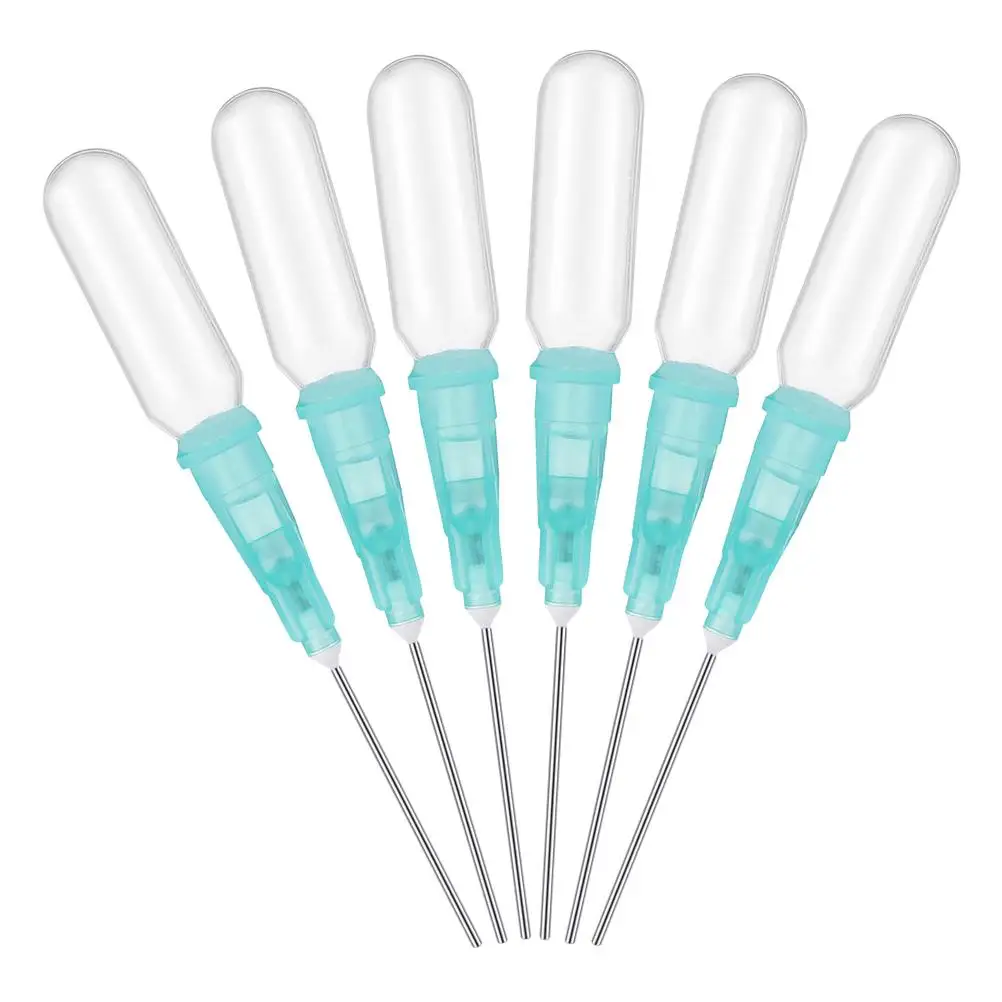 

6 Pcs Dropper Straws for Essential Oil Perfume Transfer Kits Mini Pipette Bottle Pinhole Needle Resin Accessories Laboratory