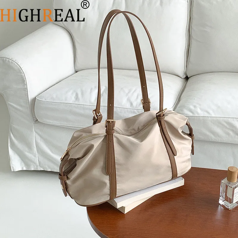 

Casual Crossbody Bag for Women Fashion Nylon Shoulder Bag Ladies Large Handbags Female Travel Shopping Tote Purse