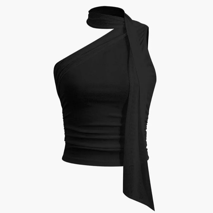 

American INS Sle Slim Fit oulder Pleated Scarf Summer Ciwalk Pure Color ort Pants for Men Faionable And Comfortable