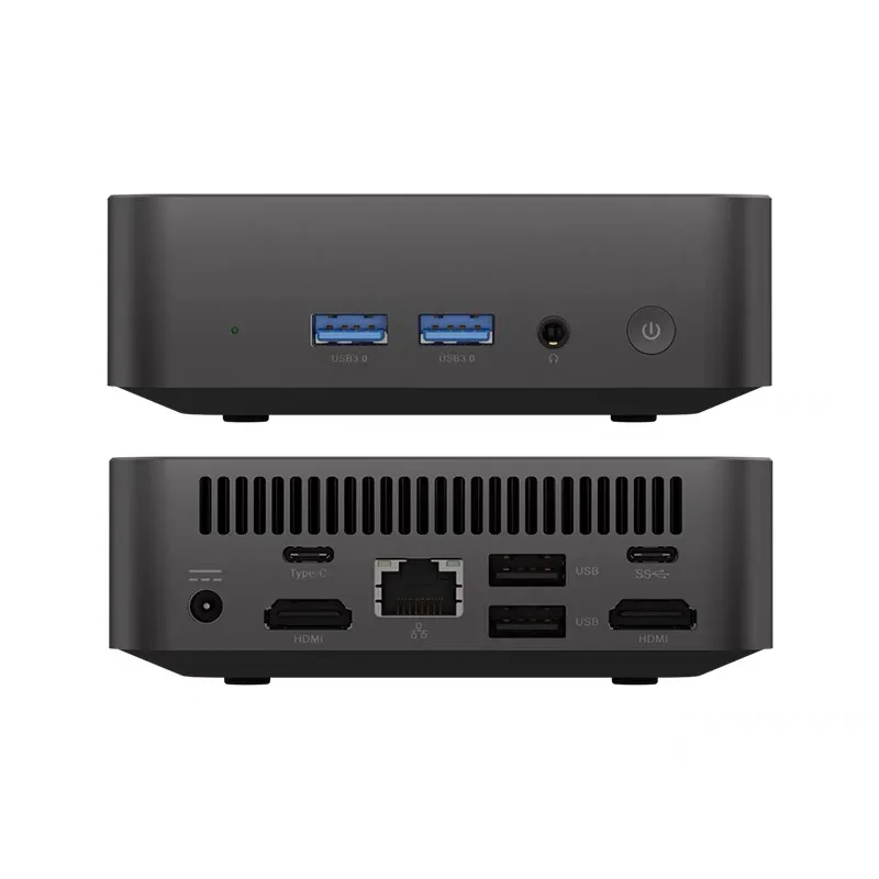 12th Gen N100 كمبيوتر صغير 4 النوى 8GB DDR4 NUC مكتب كمبيوتر صغير ثلاثي 4K عرض ويندوز 11 كمبيوتر مكتبي منزلي 4xUSB
