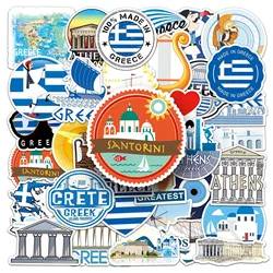 10/30/50pcs Greece City Travel Stickers World Famous Tourist Landscapes Decals DIY Scrapbook Luggage Phone Car Sticker Toy