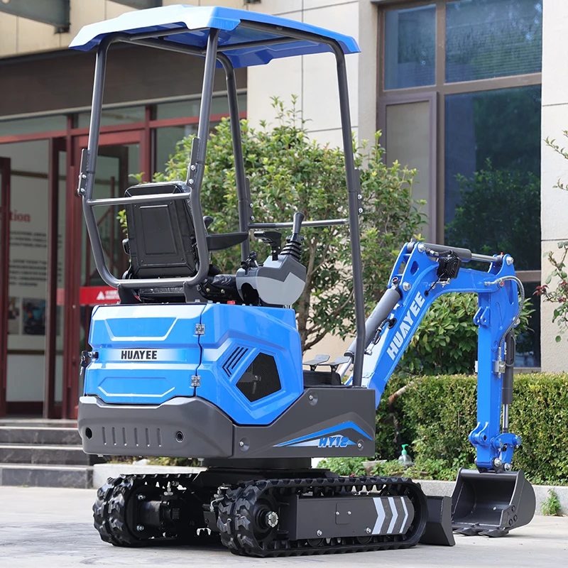 

Recruit Agent 1 Ton Mini Excavator Fast Delivery EURO 5 Engine Small Digger Multifunctional Mini Excavator Crawler For Garden