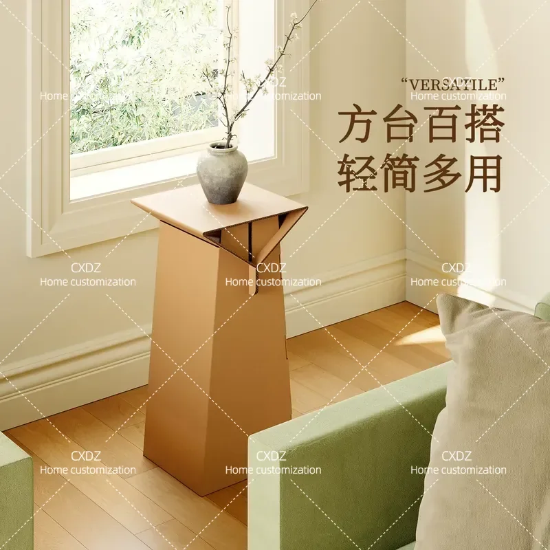 18 paper corrugated paper square stand rack cabinet Nakajima product cabinet exhibition display rack