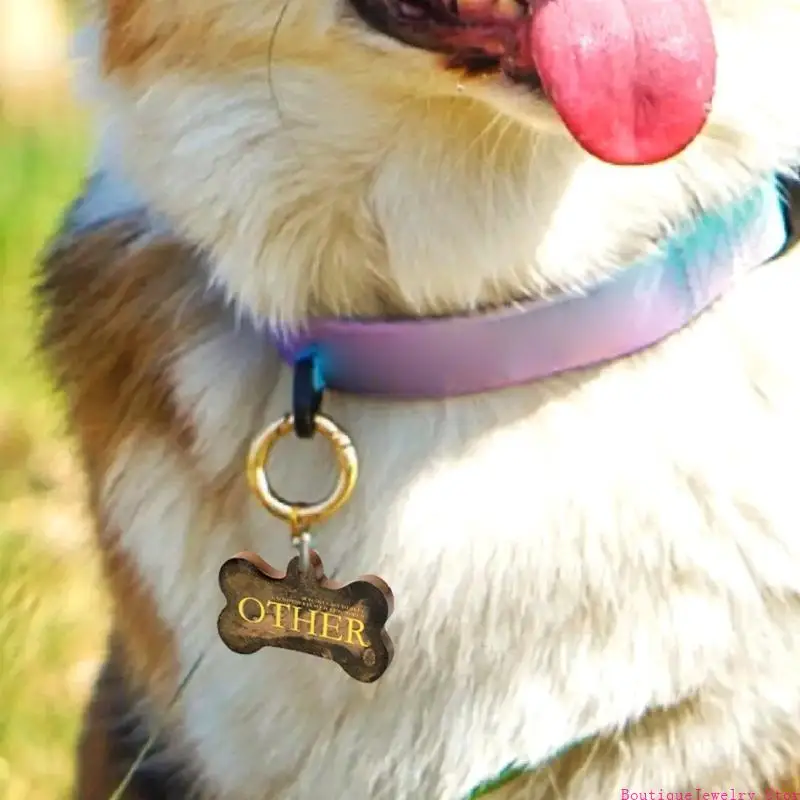 

E1PE Clear 3-link Dog Bone Label Keychain Silicone Mold for Valentines Gift Craft