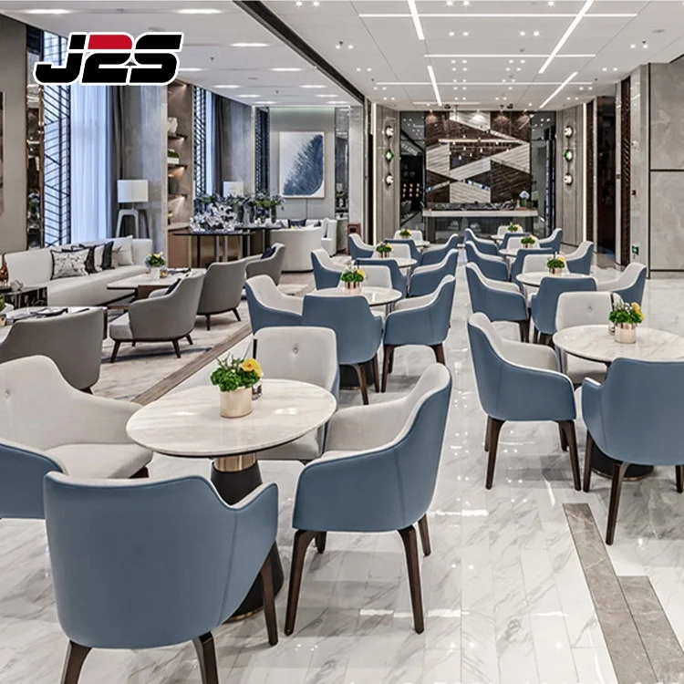 

Modern Design Restaurant Furniture Set Velvet Upholstered Chairs