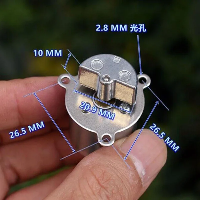 RC-320 Mini 24.4 مللي متر تيار مستمر 6 فولت 7.2 فولت 9 فولت محرك هزاز اهتزاز قوي مستدير عجلة غريب الأطوار لتقوم بها بنفسك لعبة مدلك