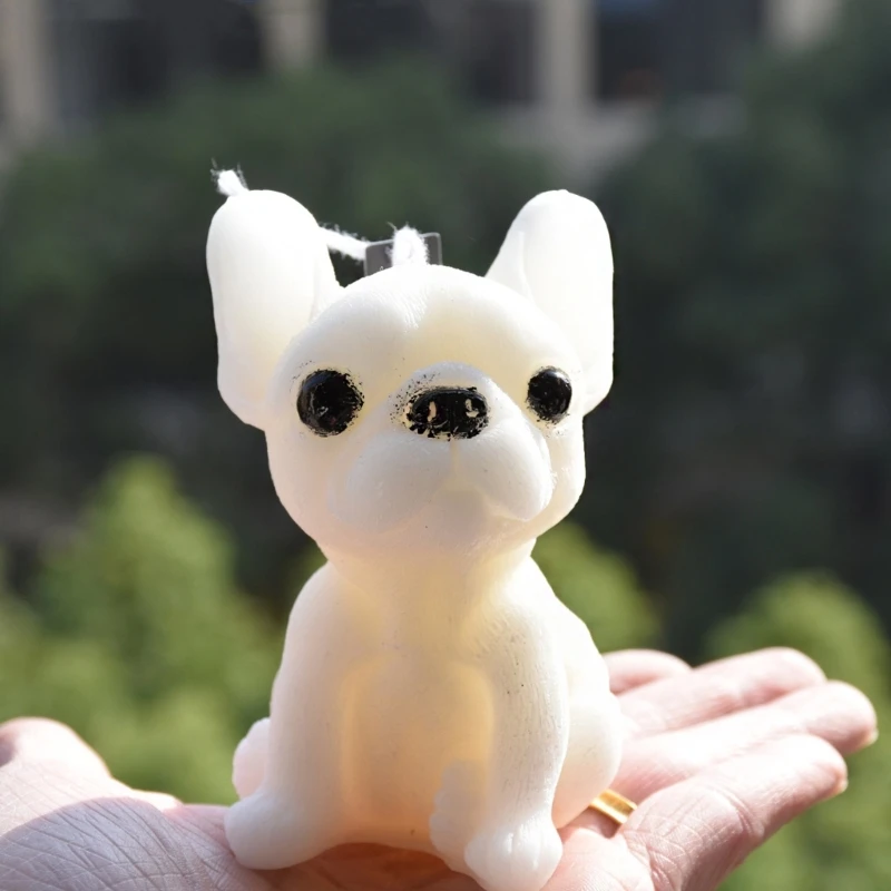 Silicone Mold Puppy Fondant Mould for Baking DIY Soap Decorating Tool