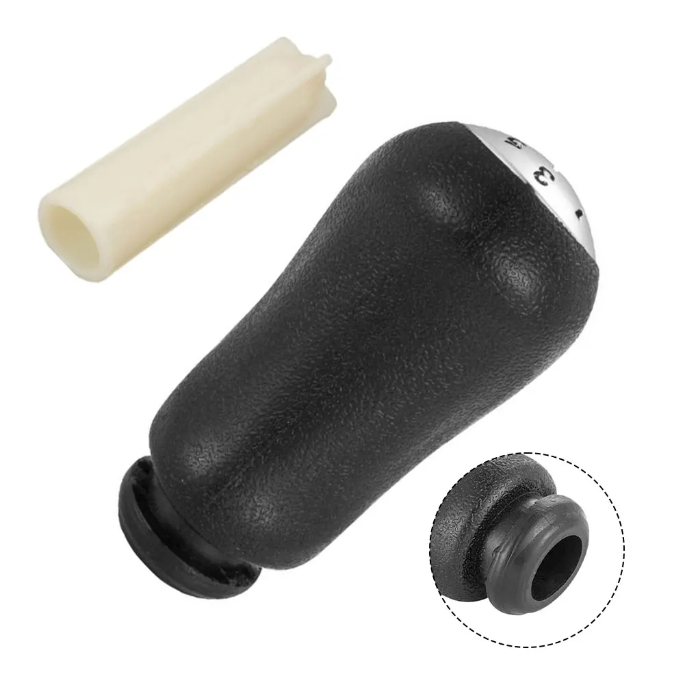 

For Renault For Clio III, For Megane 2 5-speed Manual Gearshift Knob And Adapter Interior Decoration