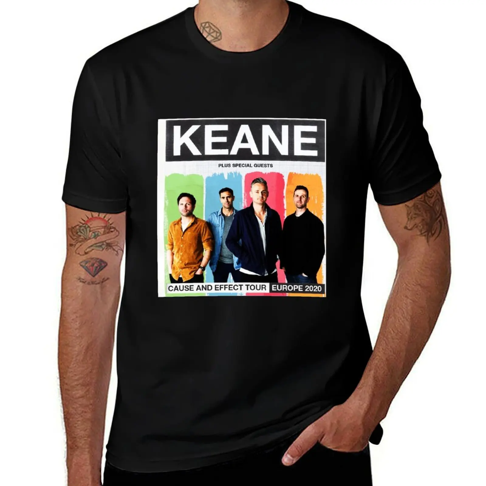keane tour 2021 Essential T-Shirt Holiday Simple Tee Shirt T-Shirt