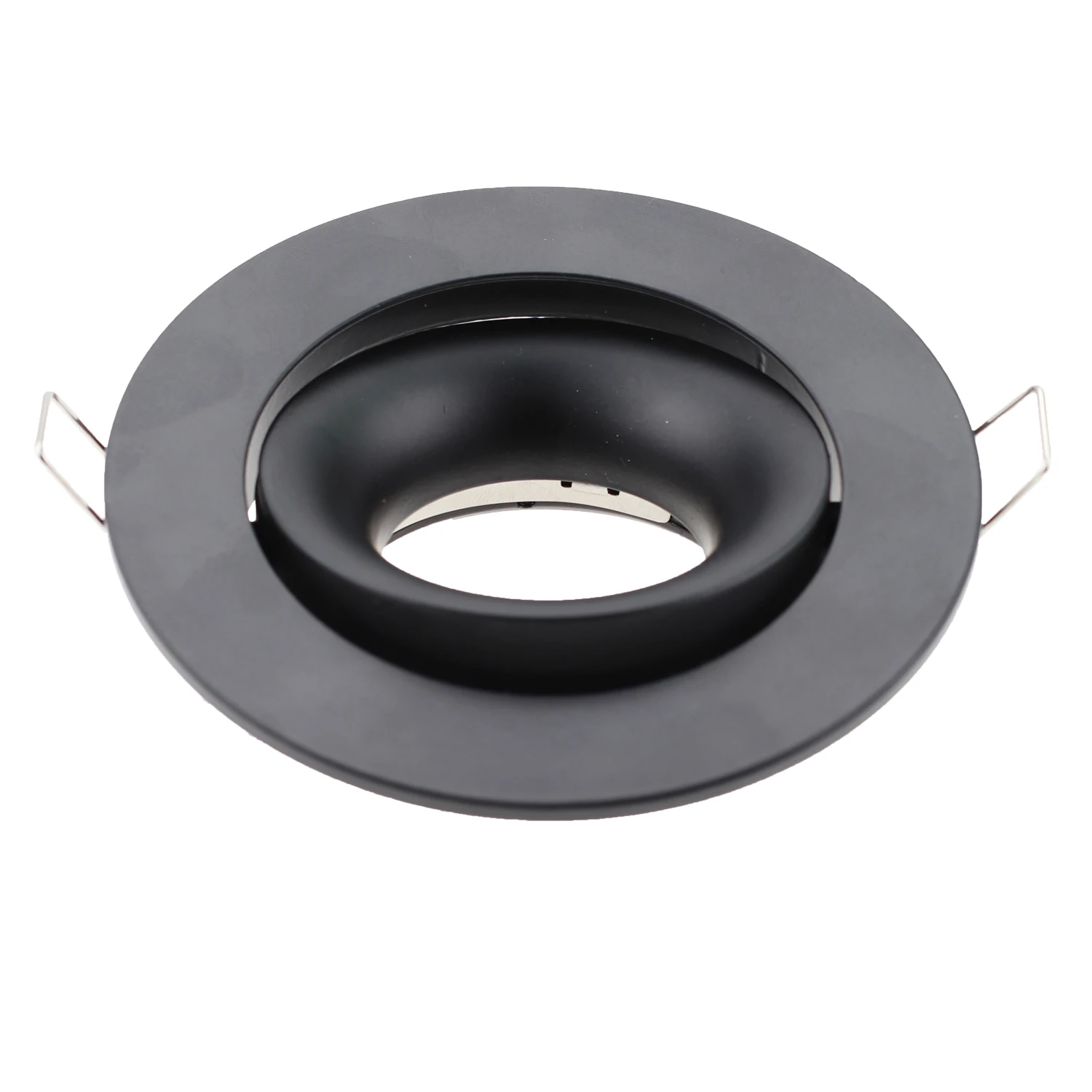 Refletor LED globo ocular embutido Downlight com moldura preto e branco, Siling zinco liga Spotlight