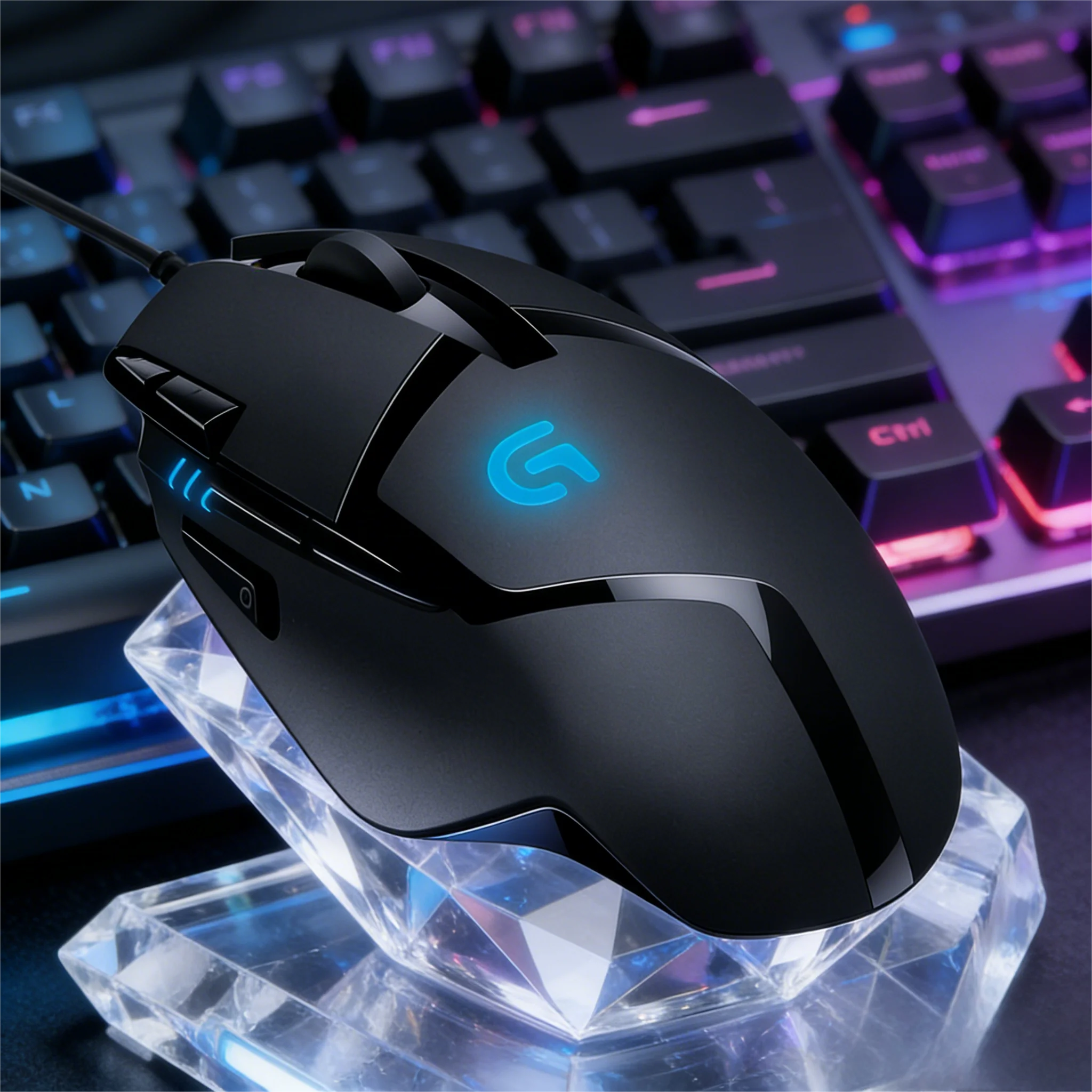 

Logitech G402 High Cost-Effective Wired Mouse Macro Programmable 8-Button