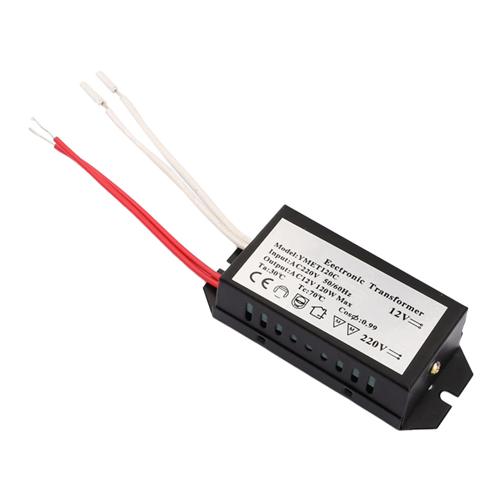 AC 220V to 12V Halogen Lamp Voltage Transformer 20/120/160W Voltage Step-down Converter Electronic Power Regulator