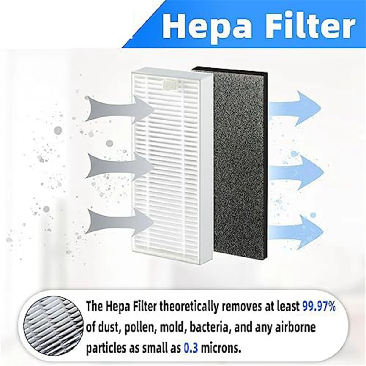 L9000용 스위퍼 필터 교체 부품, SL60D 로봇 진공 청소기 액세서리용