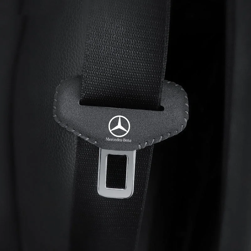 

Car SeatBelt Clip Protector Seatbelt Buckle Plug Protective Cover For Mercedes Benz AMG A C E S G Class GLC CLE CLA GLB GLS W177