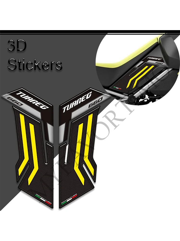 

Motorcycle For Aprilia Tuareg660 Tuareg 660 2022 Stickers Side Tank Pad Grips Gas Fuel Oil Knee Decals Protector Kit