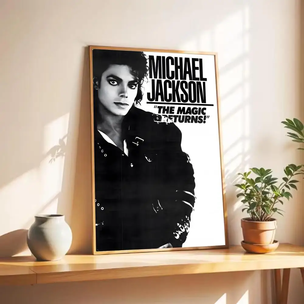 Michael Jackson Poster, Wandkunstdruck, Poster, dekoratives Wandbild, Heimdekoration, Geschenk, ungerahmt – Detail 9