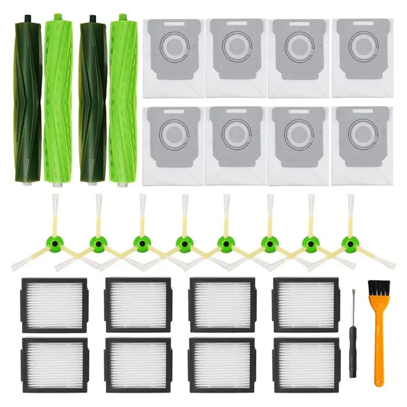 

AEE8-Replacement Parts Accessories For Irobot Roomba I3 I3+ I4 I6 I6+ I7 I7+ E5 E6 E7 I & E Series Vacuum Cleaner Kit
