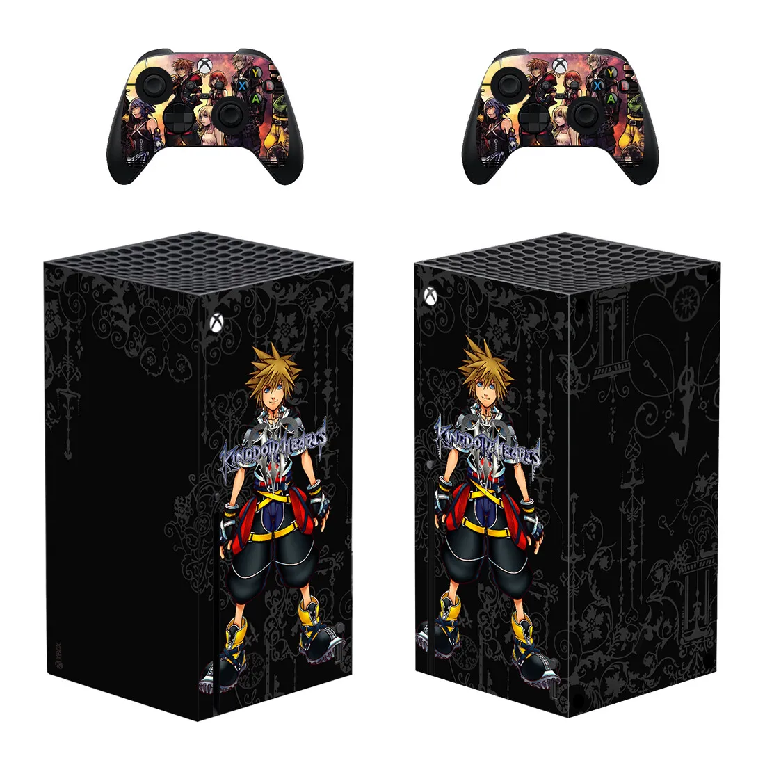 Kingdom Hearts For Xbox Series X Skin Sticker For Xbox Series X Pvc Skins For Xbox Series X Vinyl Sticker Protective Skins 1