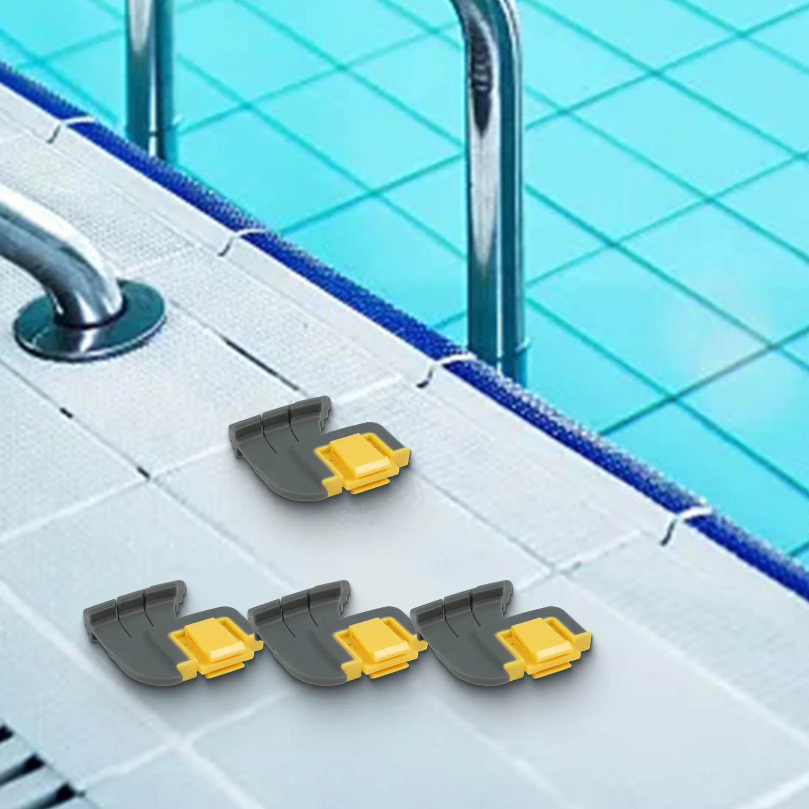 For Cyclonic Scrubbing Brush Replacement Kit 4 Count R0714400 for Zodiac MX8 Pool Cleaning Robot for Surface Adhesion