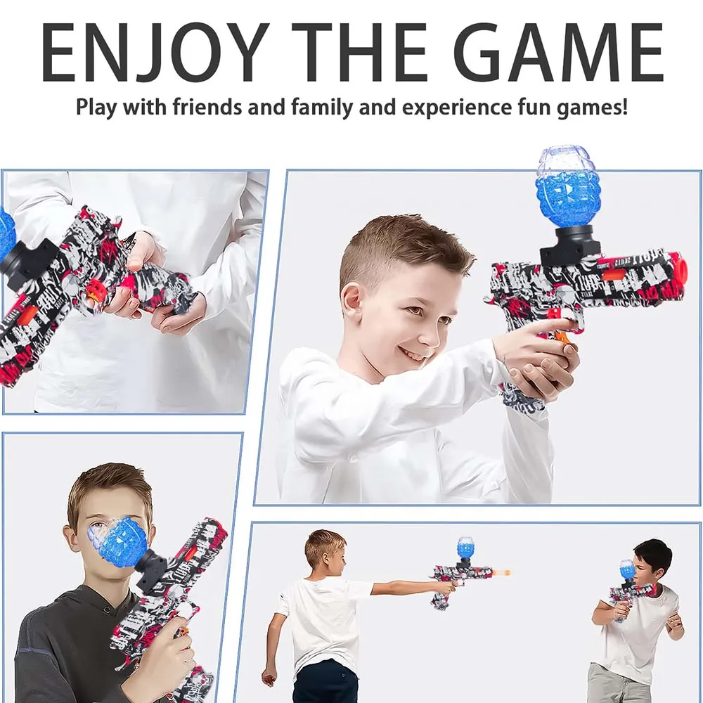 Elektrische Kugel Blaster Pistole Pistole Tiktok Spielzeug pistolen für Kinder Drops hipping Kinder Geburtstags geschenke