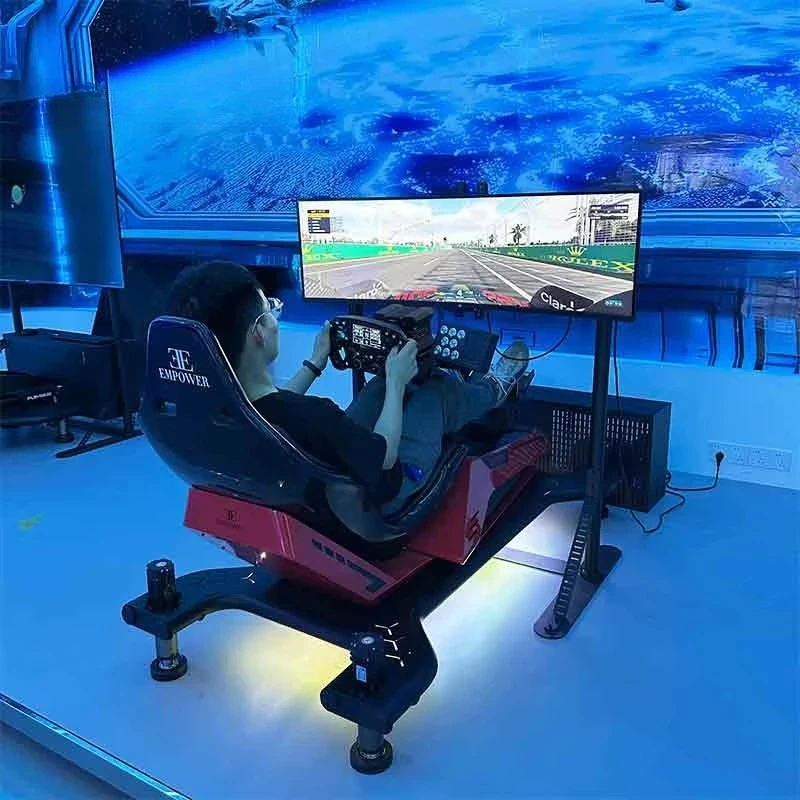 Renixsim China Manufacture F1 Simulation Racing Arcade Game Center Racing Driving Cockpit for Sim Racers Training