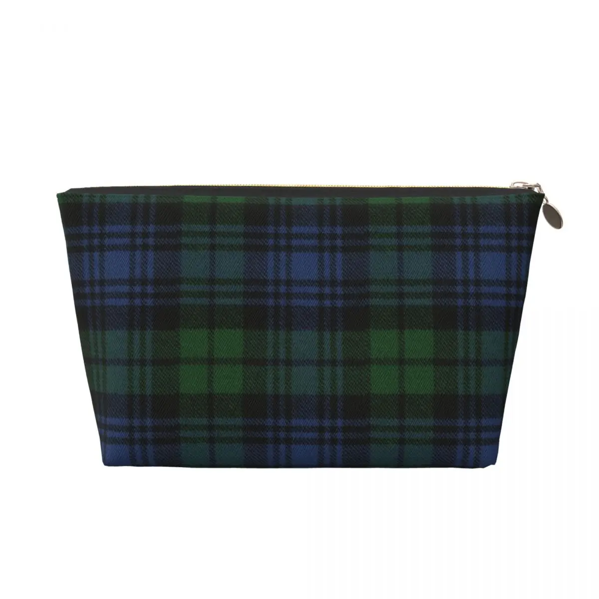 Custom Black Watch Scottish Tartan Plaid Travel Toiletry Bag Women Makeup Cosmetic Organizer Beauty Storage Dopp Kit