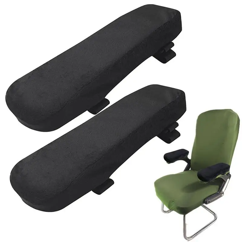 2PCS Chair Armrest Cover Slipcover Dustproof Chair Elbow Arm Office Computer Chair Arm Covers For Office Chairs Wheelchair