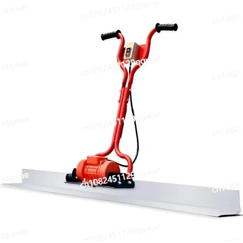 1000W Ground Leveler Concrete /Vibrator - Electric Vibration Leveler Machine with 1m Measuring Rod - for Cement Ground Leveling