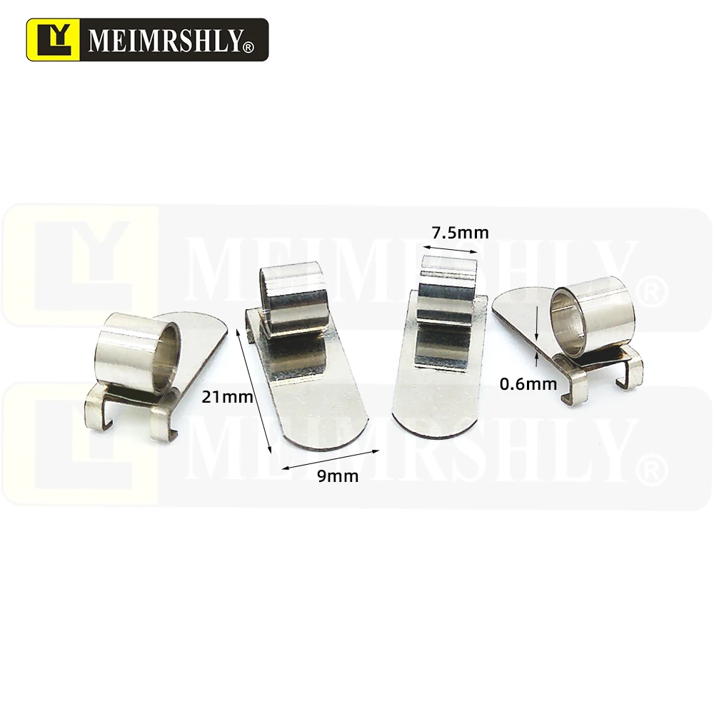 

6.3*9.6*22mm Imported DC motor F83 Carbon brush meimrshly stainless steel constant pressure spring carbon brush clamp Used for