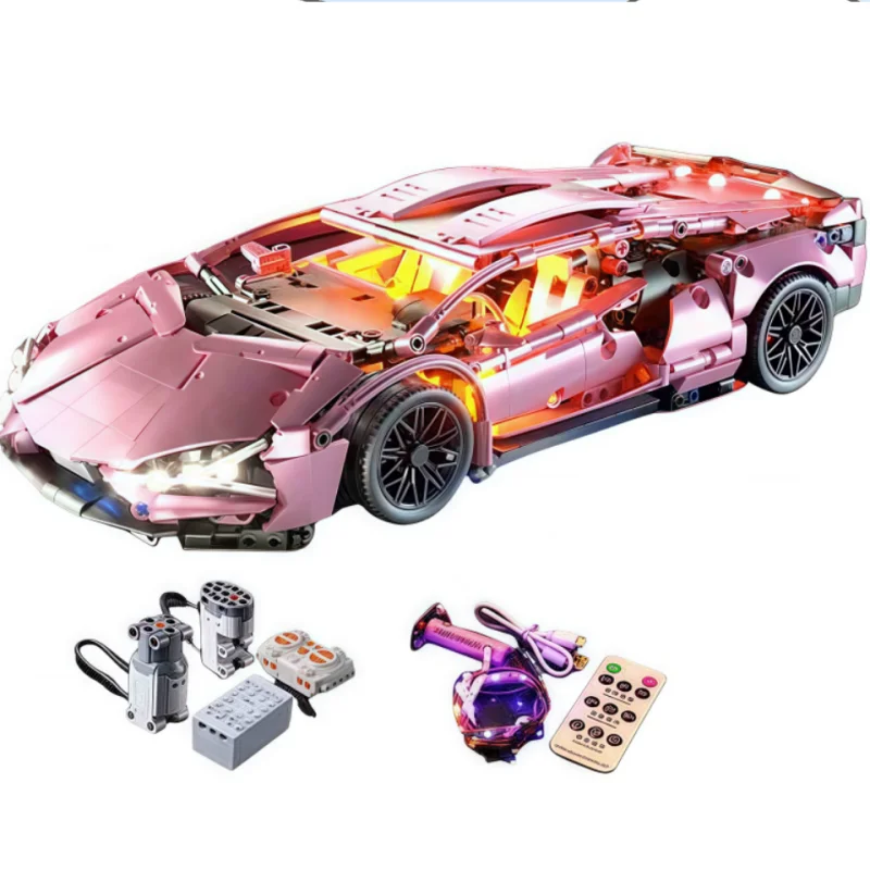 

Hot Sale Building Block Sports Car Assembly Model Mechanical Linkage Racing Car Puzzle High Difficulty Children Toy Birthda Gift