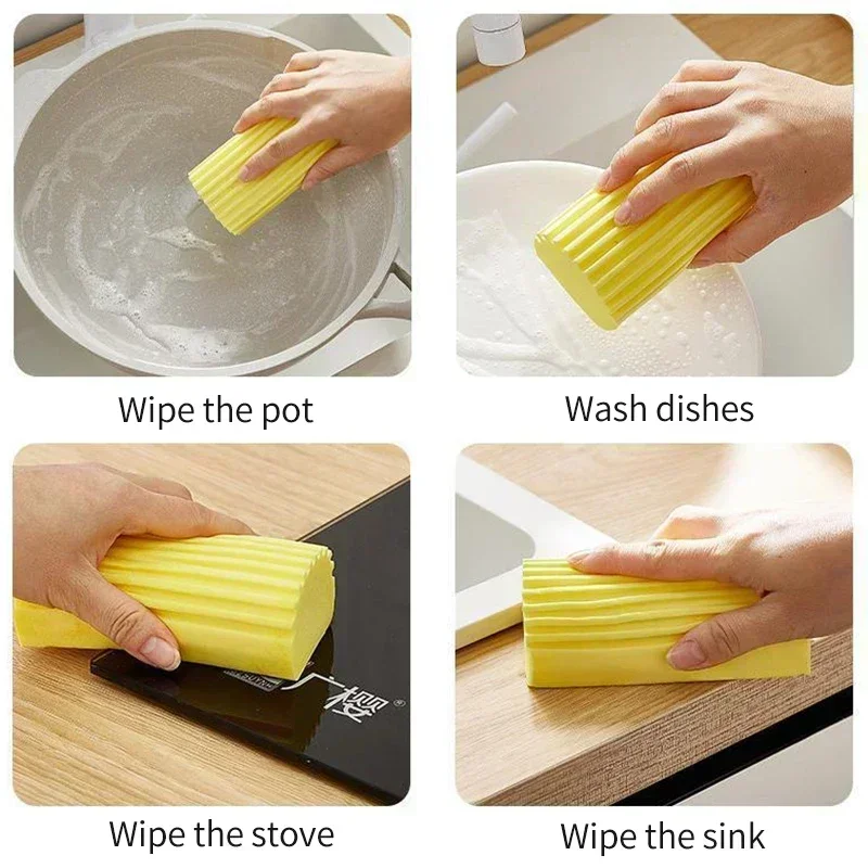 Sponge Magic Dust Eating Sponge Cleaning Duster Sponges Reusable Eraser Brush Blinds Kitchen Window Cleaning Tools