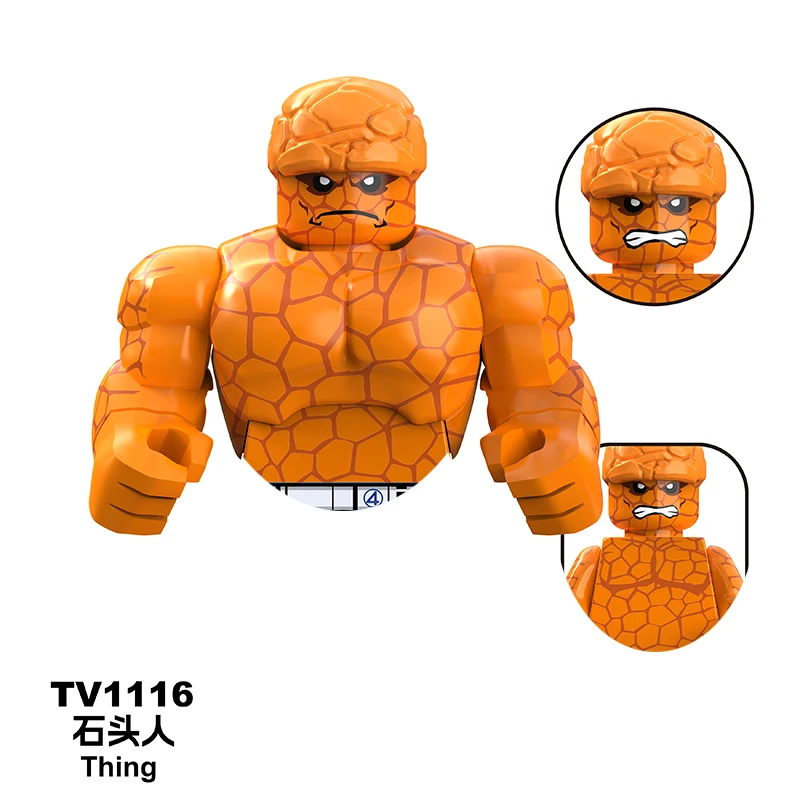 Fantastic Four 2026 Neue Bausteine Mini-Actionfiguren Lernspielzeug DIY-Spielzeug Geschenke für Kinder