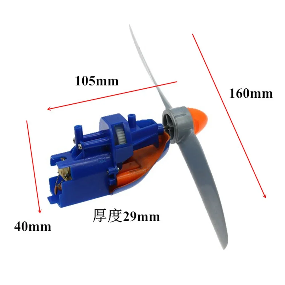 DC 130 Motor DC 3V 3.7V Aircraft Power Unit High Speed Large Wing Wind Pull Kit Propeller Toy RC Drone Airplane Quadcopter Model