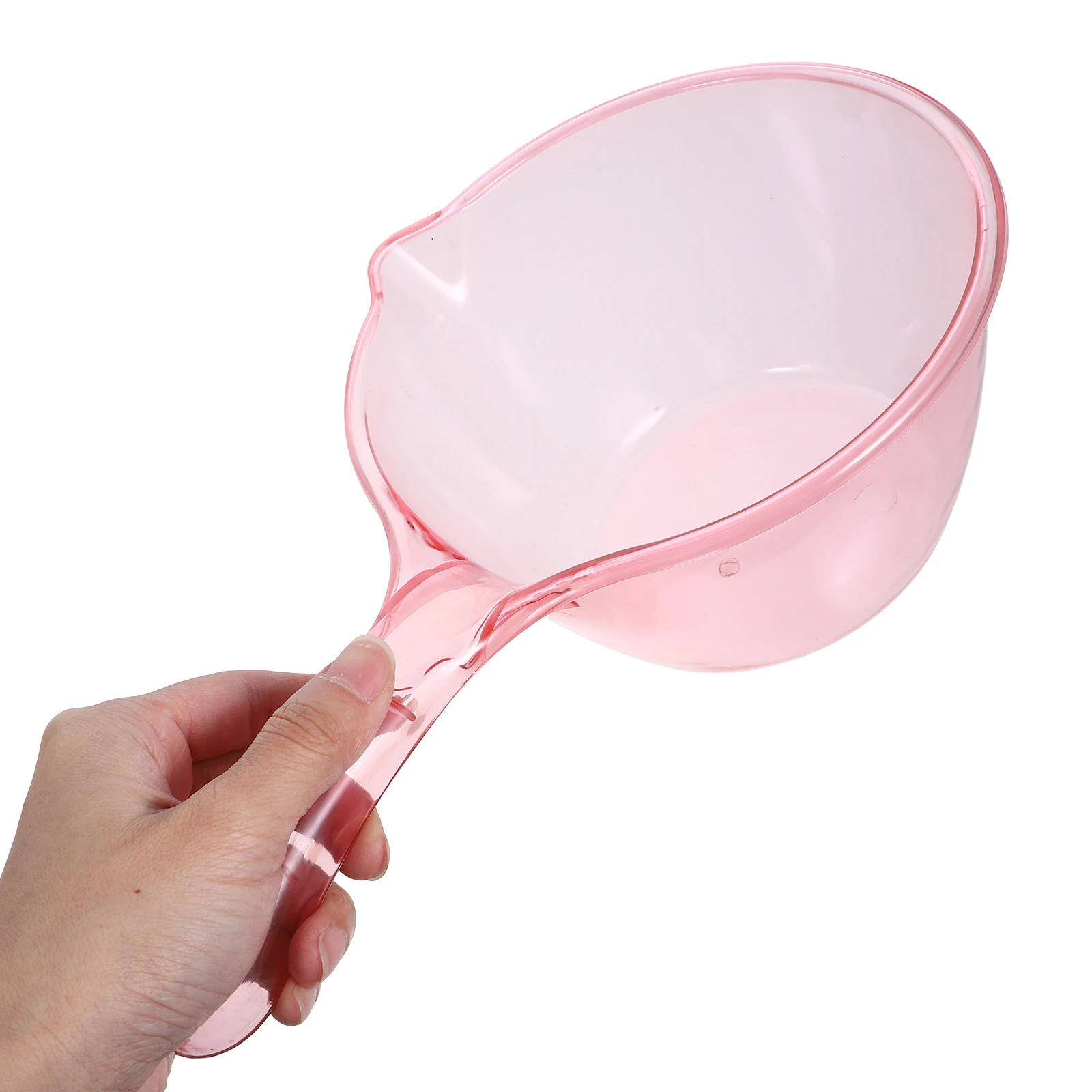 

3pcs Kitchen Water Ladle Thick Long Handle Portable Ladle For Bath Garden Watering Shower Fruit Washing Household Plastic Water
