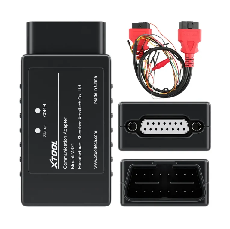 2024 Hot for Xtool M821 Code Reader a Fast Calculation Adapter for  Key Lost Communication Tool