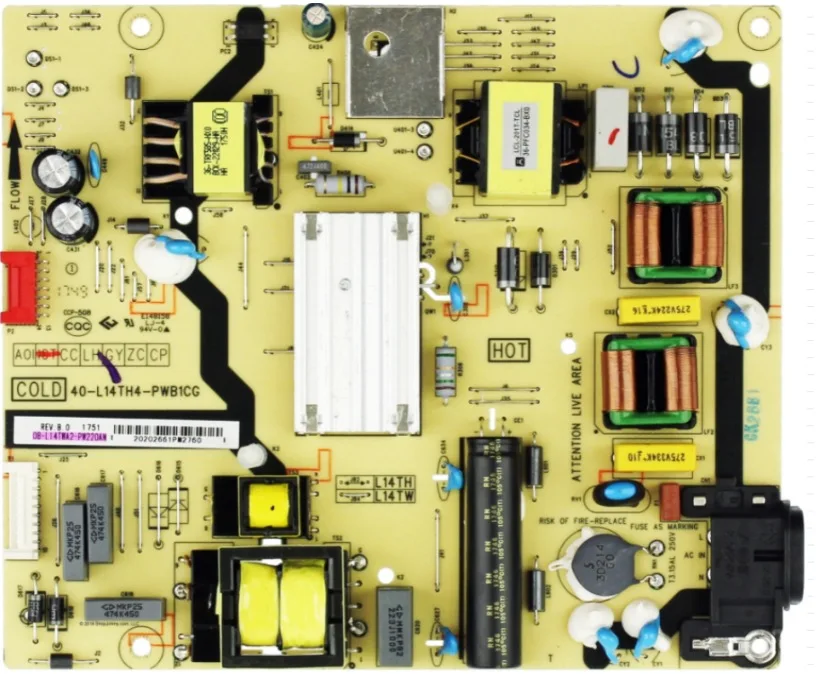 

40-L14TH2-PWC1CG Power Board 08-L14TWA2-PW220AL-PW220AN 08-L171WD2-