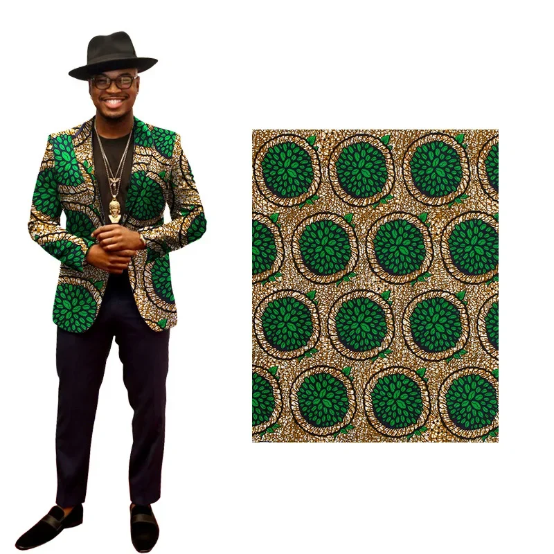 2024 Ankara Wax Print tessuto tessuto cerato africano di alta qualità 100% cotone morbido garantito vero tessuto cerato reale per abiti