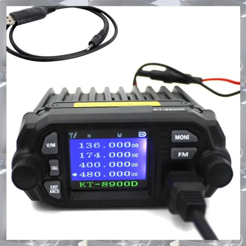 

Hot Selling-Top KT-8900D 25W Dual Band Quad Display 136-174And400-480Mhz Large LCD Display Mobile Radio KT8900D,Top KT-8900D 25W