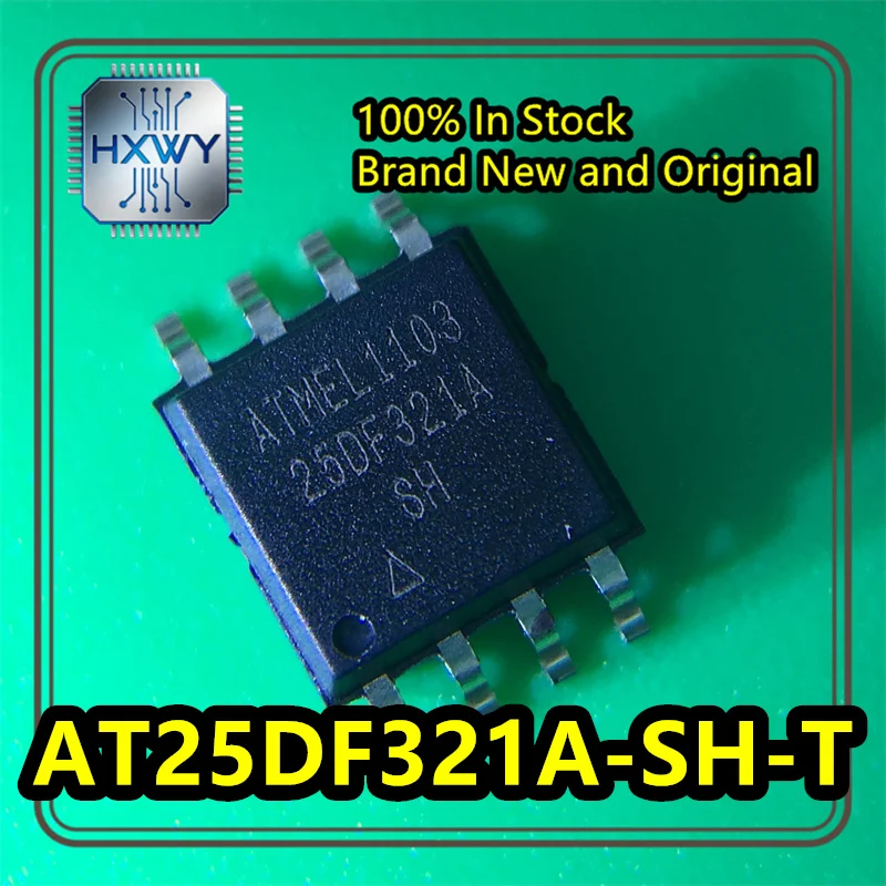 (5/20 pieces) AT25DF321A-SH-T 25DF321A Memory Chip, Surface Mount SOP8, Brand New Original, In Stock, Electronic IC