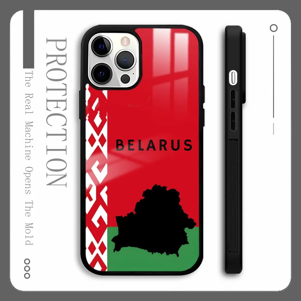 Republic Of Belarus Flag Phone Case For IPhone 16 15 14 13 12 11 Pro Xs Max Mini Plus Celulares Hard Funda