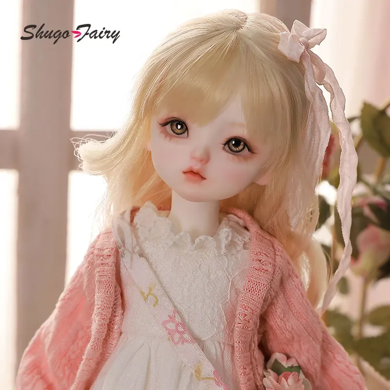 ShugaFairy Damita 1/6 Bjd Doll Sweet Young Girl Short Legs Spring Outing Back-to-school Gift High Quality Ball Jointed Dolls