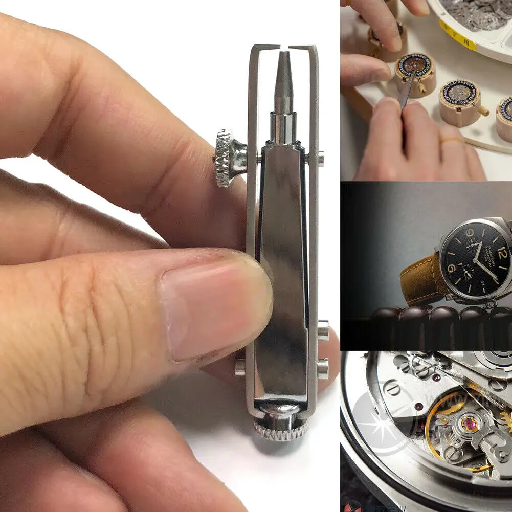 المهنية ساعة حركة الأيدي الثانية مزيل رافع مجتذب 7.1 سنتيمتر ل ETA 7750 ساعة حماية هيكل الطلب ساعة أداة إصلاح #1