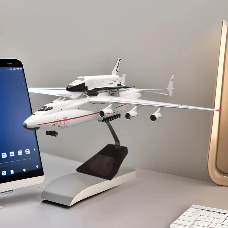 1:200 Scale 42cm Ukraine An225 Transport Airplane Diecast Resin Model Decoration Christmas/Halloween Gift Collection Display