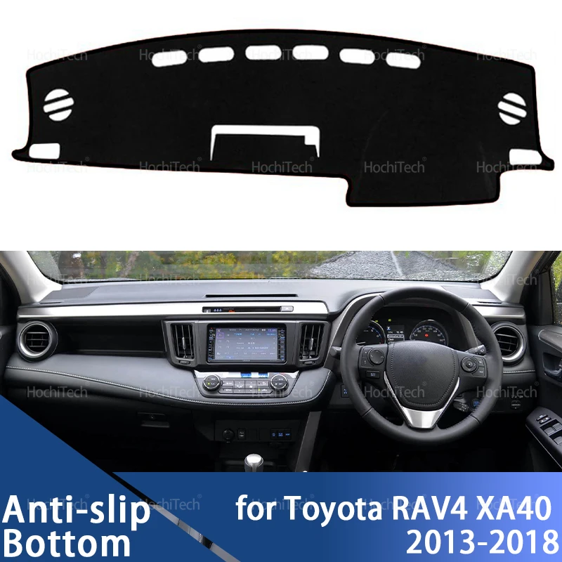 Für Toyota RAV4 XA40 2013 2014 2015 2016 2017 2018 Auto Dashboard Abdeckung Dash Matte Bord Pad Teppich Dashmat Anti-Uv matten